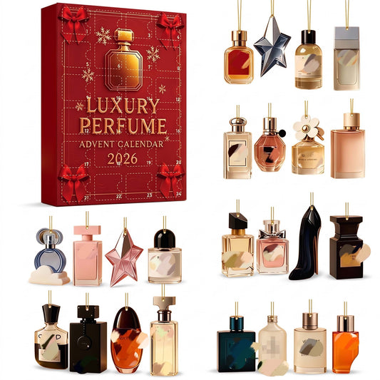 Kalendarz Adwentowy Luksusowe Perfumy 2026 — 24 Kolekcjonerskie Zawieszki