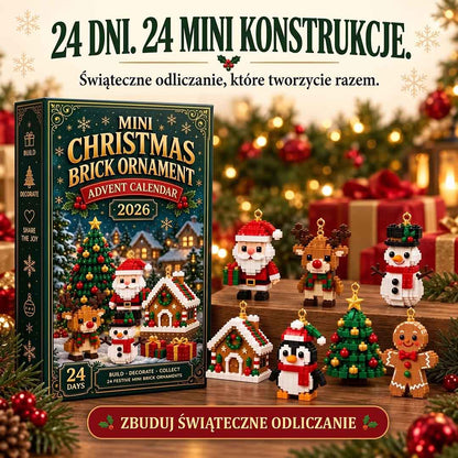 Kalendarz Adwentowy z Klocków dla Dzieci 2026 — 24 Świąteczne Konstrukcje